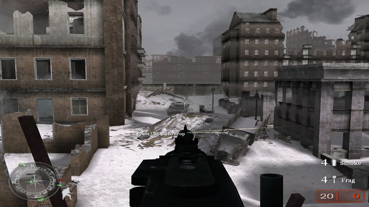 Downtown Assault: Taking Down Enemy Tanks| Call of Duty 2 | Gameplay Part 4