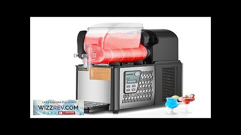 4L Commercial Slushy Machine Margarita Smoothie Frozen Drink Slushie Maker Review