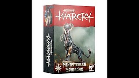 WARCRY Mindstealer Sphiranx unboxing : 4th Nov 2020