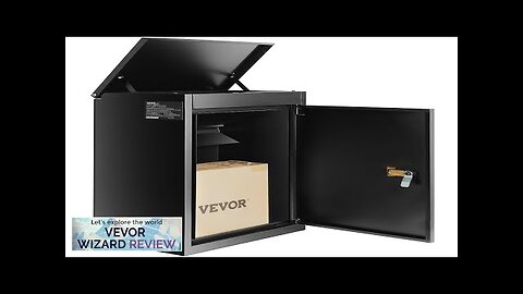 VEVOR Package Delivery Boxes for Outside 15.4" x 10.6" x 20.5" Galvanized Review