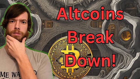 Altcoins Break Down #crypto #grt #xrp #algo #ankr #btc