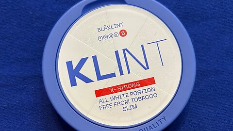 Klint Blåklint (Nicotine Pouches) Review