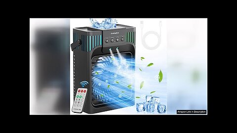 Portable Air Conditioners, Evaporative Air Cooler with Remote, 3 Speed Humidify Review