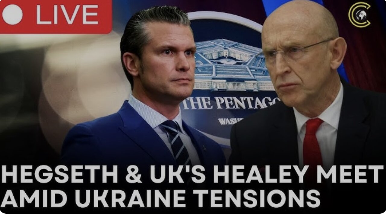 Secretary of Defense Hegseth, UK Defense Secretary Discuss Ukraine (03/06/25)