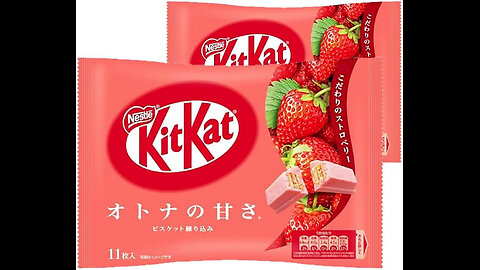 Nestle Japan KitKat Mini Adult Sweetness Strawberry 11 pieces (Pack of 2)