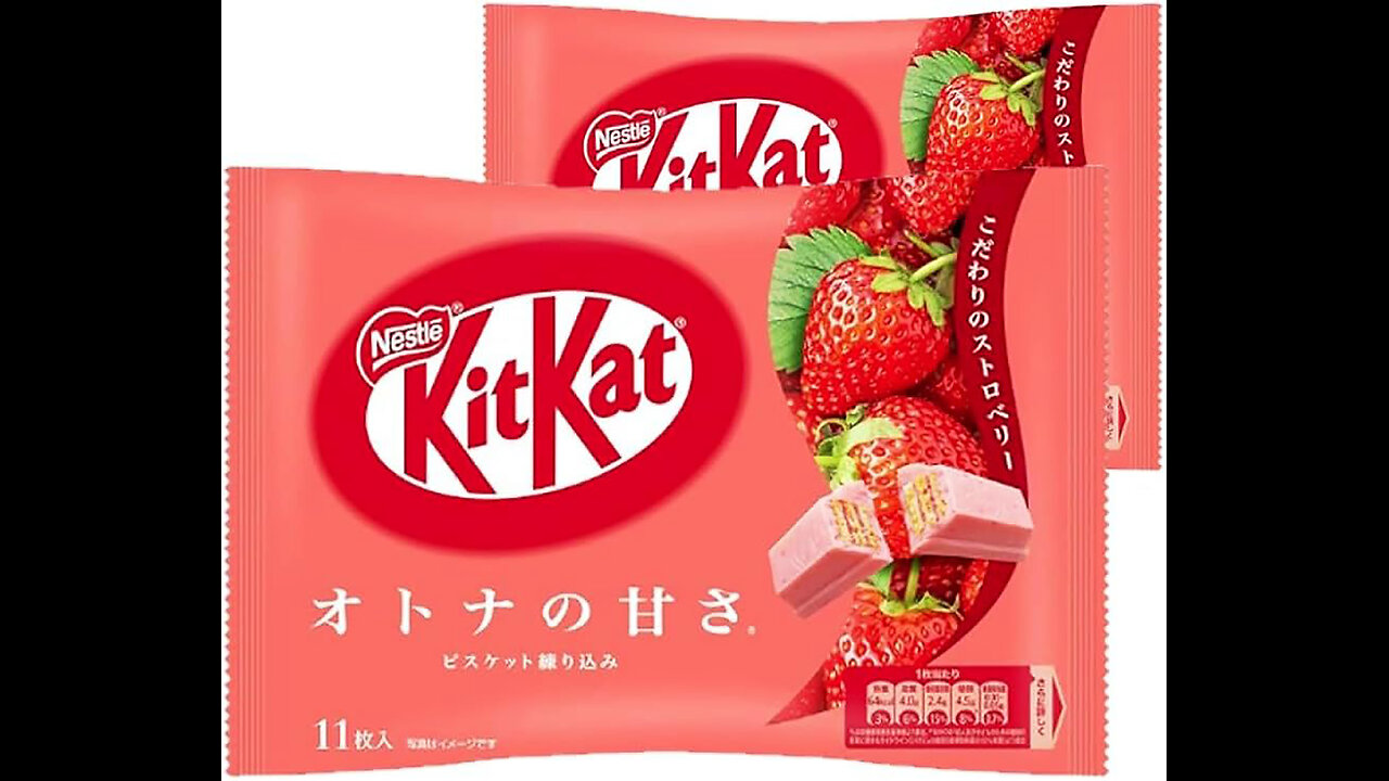 Nestle Japan KitKat Mini Adult Sweetness Strawberry 11 pieces (Pack of 2)