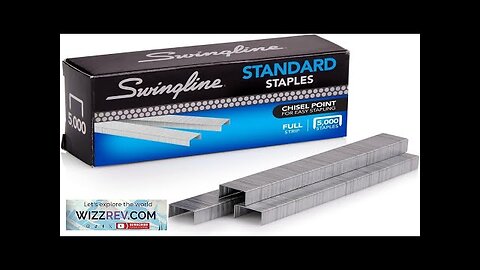 Swingline Staples Standard Staplers for Desktop Staplers 1/4" Length 210/Strip 5000/Box Review