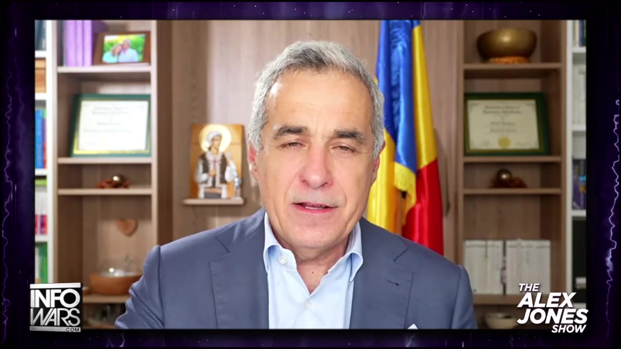 Președintele ales Călin Georgescu–Pledoarie de urgență către președintele Donald Trump-Alex Jones