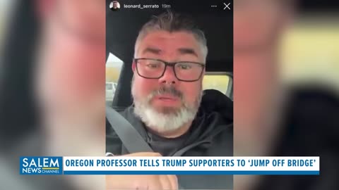 University Of Oregon Professor Tells Trump Supporters To ‘Jump Off Bridge’