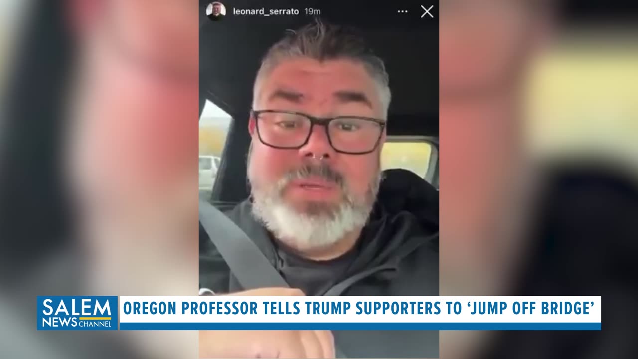 University Of Oregon Professor Tells Trump Supporters To ‘Jump Off Bridge’