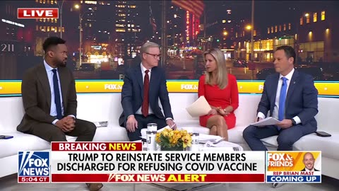 BREAKING: Trump reinstates service members discharged over COVID vaccine