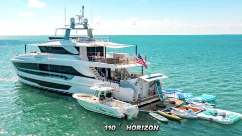 110′ HORIZON – YACHT RENTAL