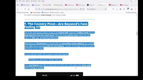Beyoncé’s “Cowboy Carter Tour” Struggles to Sell Tickets