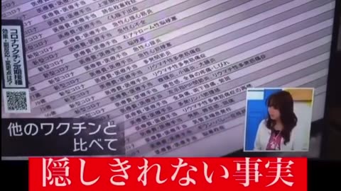 NHKがアノ💉の害を報道❗️