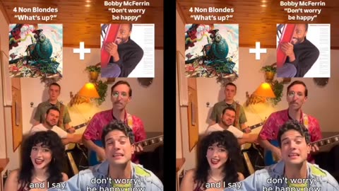 Analog Society Band (Tiktok) - Mashup : Don't Worry Be Happy + What's Up