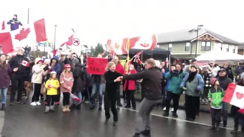 More celebrations 🍾 in Canada, following the tyrant's resignation