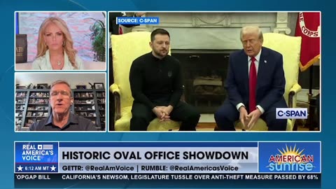 Real America's Voice | The American Sunrise Show | "ZELENSKYY WAS INFLUENCED AHEAD OF TIME"