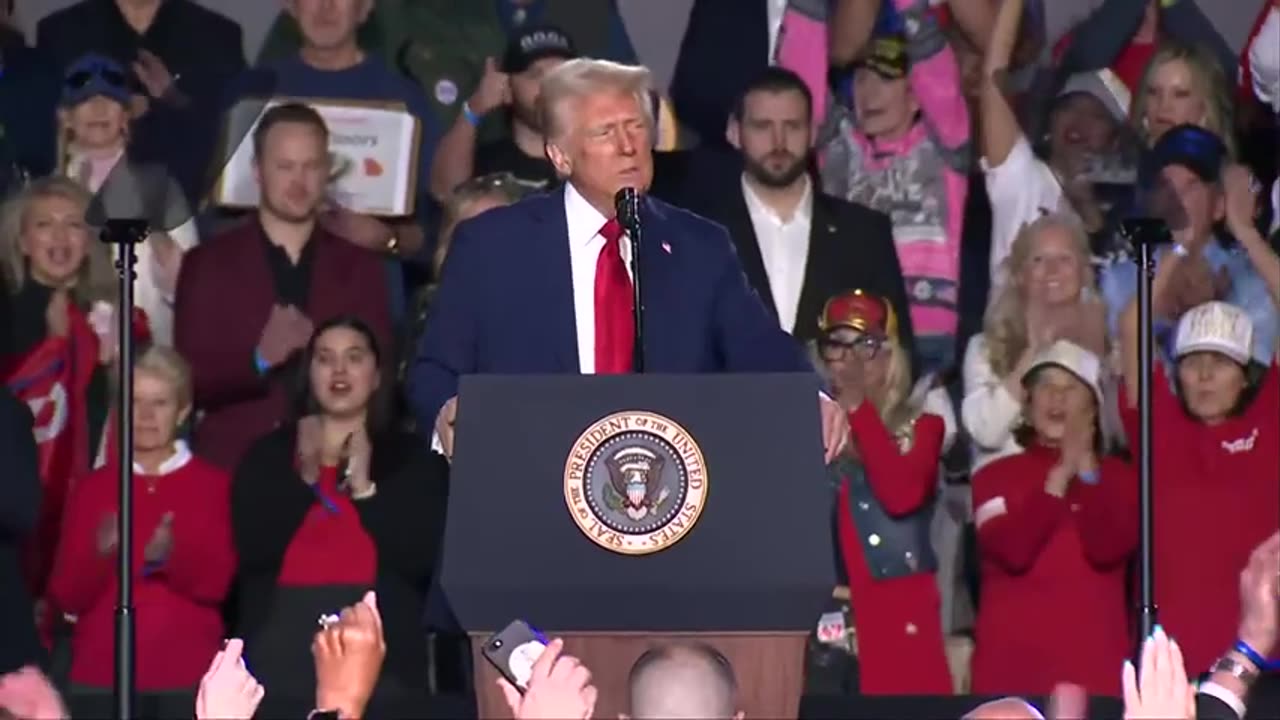 President Trump holds a Rally in Las Vegas after Inauguration (1/25/25)