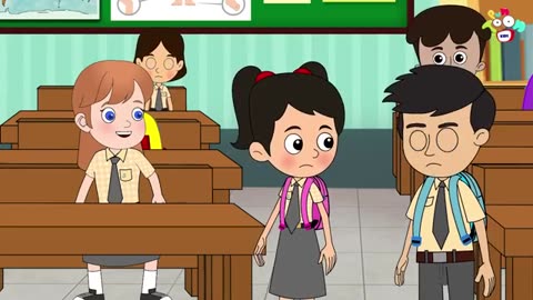 New Foreigner in Class | English Animated Stories | English Cartoon