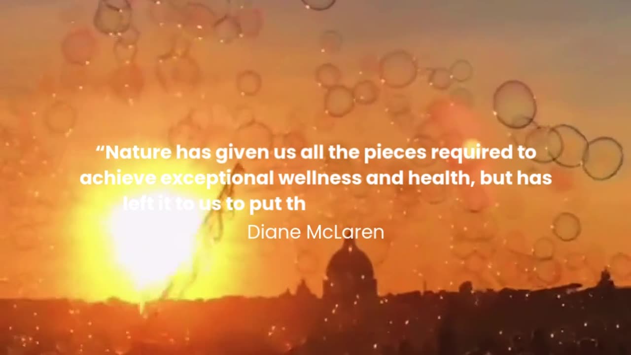 Nature has given us all the pieces required to achieve exceptional wellness and health