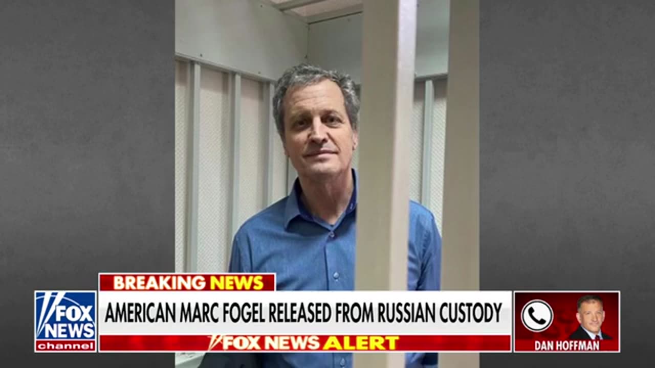 Detained American Marc Fogel released by Russia after talks with Trump