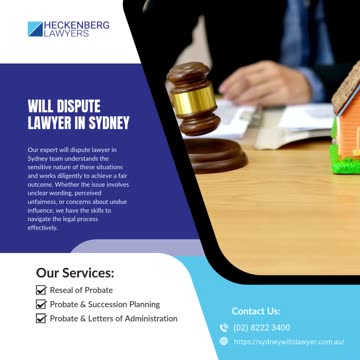Experienced Will Dispute Lawyer in Sydney: Resolving Inheritance Disputes with Expertise