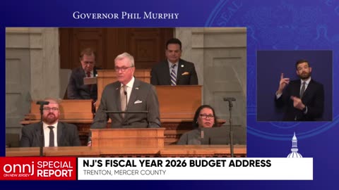 Governor Phil Murphy's Fiscal Year 2026 Budget Address