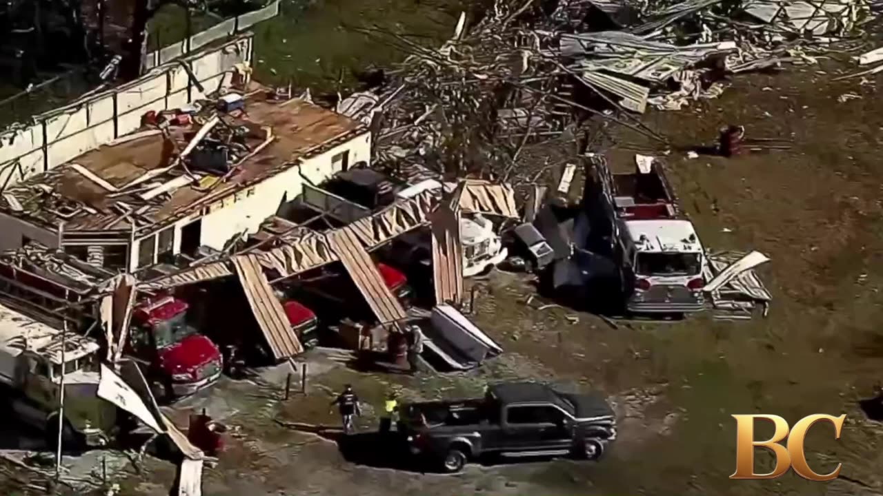 Two dead in Mississippi as severe weather strikes South