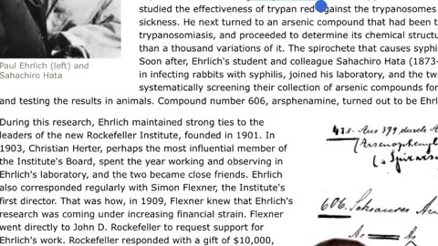 Methylene Blue Rabbit Hole: Traces back to Bayer and the Rockefellers.
