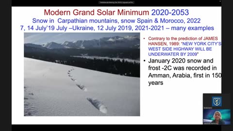 Are we facing a new mini ice age? - Dr. Valentina Zharkova