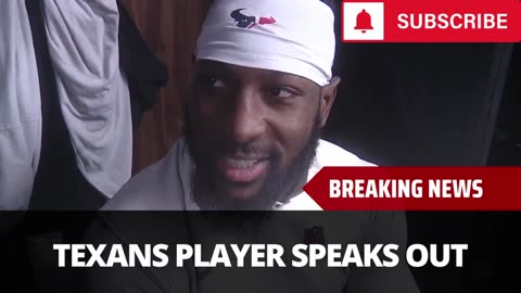 Texans Player Speaks Out On Coach Shove