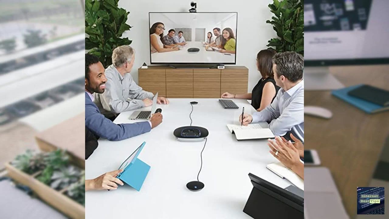 Logitech Group Video Conferencing Bundle with Expansion Mics for Big Meeting Rooms, Black and Silver