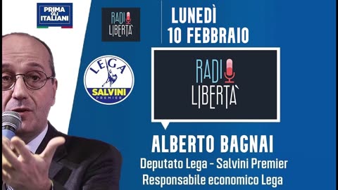 🔴 Responsabile economico Lega On. Alberto Bagnai: PDL rottamazione cartelle esattoriali (10.02.2025)