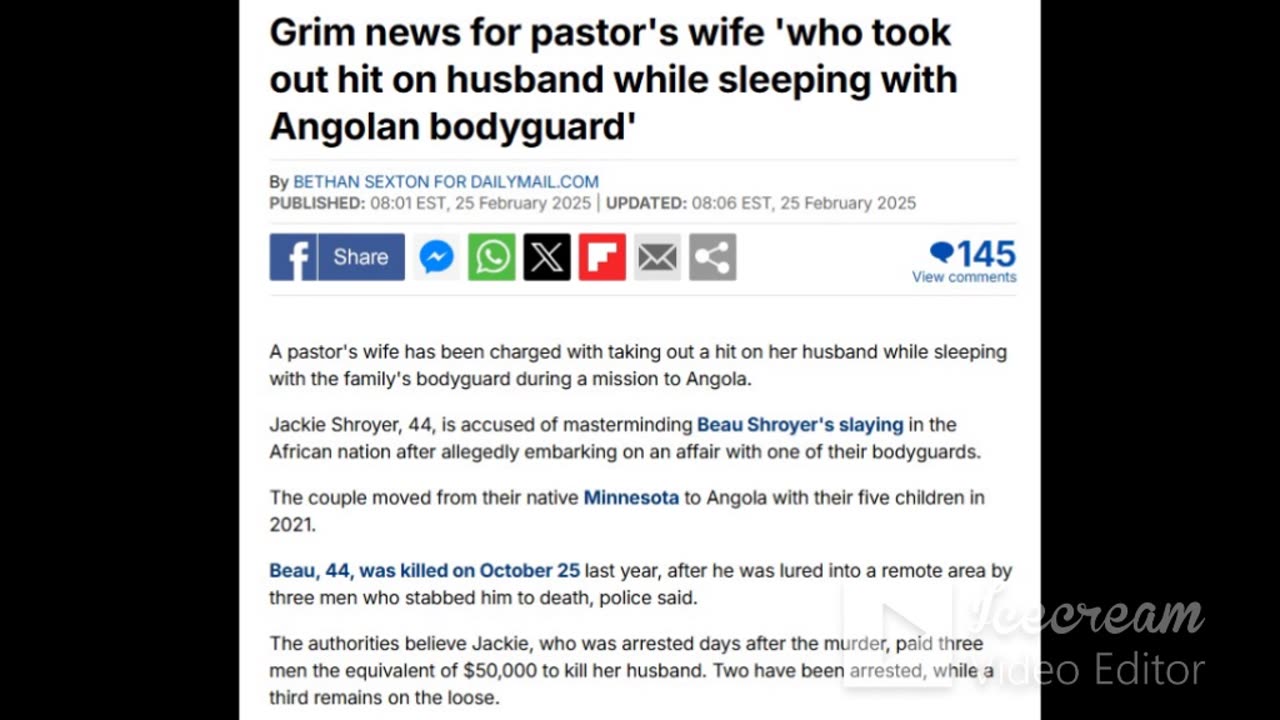 March is Women's Month: Wife Contracts the End for Pastor Husband