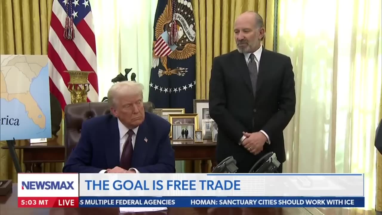 Rob Schmitt Tonight: The goal is free trade!