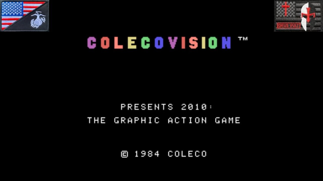 2010: The Graphic Action Game (ColecoVision - Attract Mode) [NA Version]