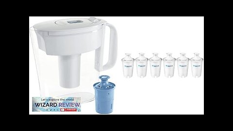 Brita Water Pitcher Bundle with Elite Filter + Standard Replacement Filters Reduces Review