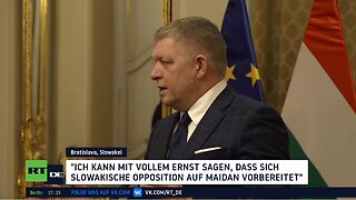 Slowakischer Premier Fico: "Opposition bereitet sich auf einen Maidan vor"