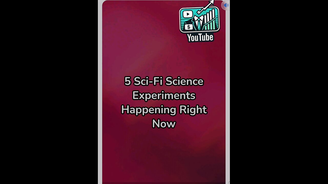 Top 5 Real Science Experiments That Sound Like Sci-Fi! 🧪🚀#RealScience #SciFiBecomesReality