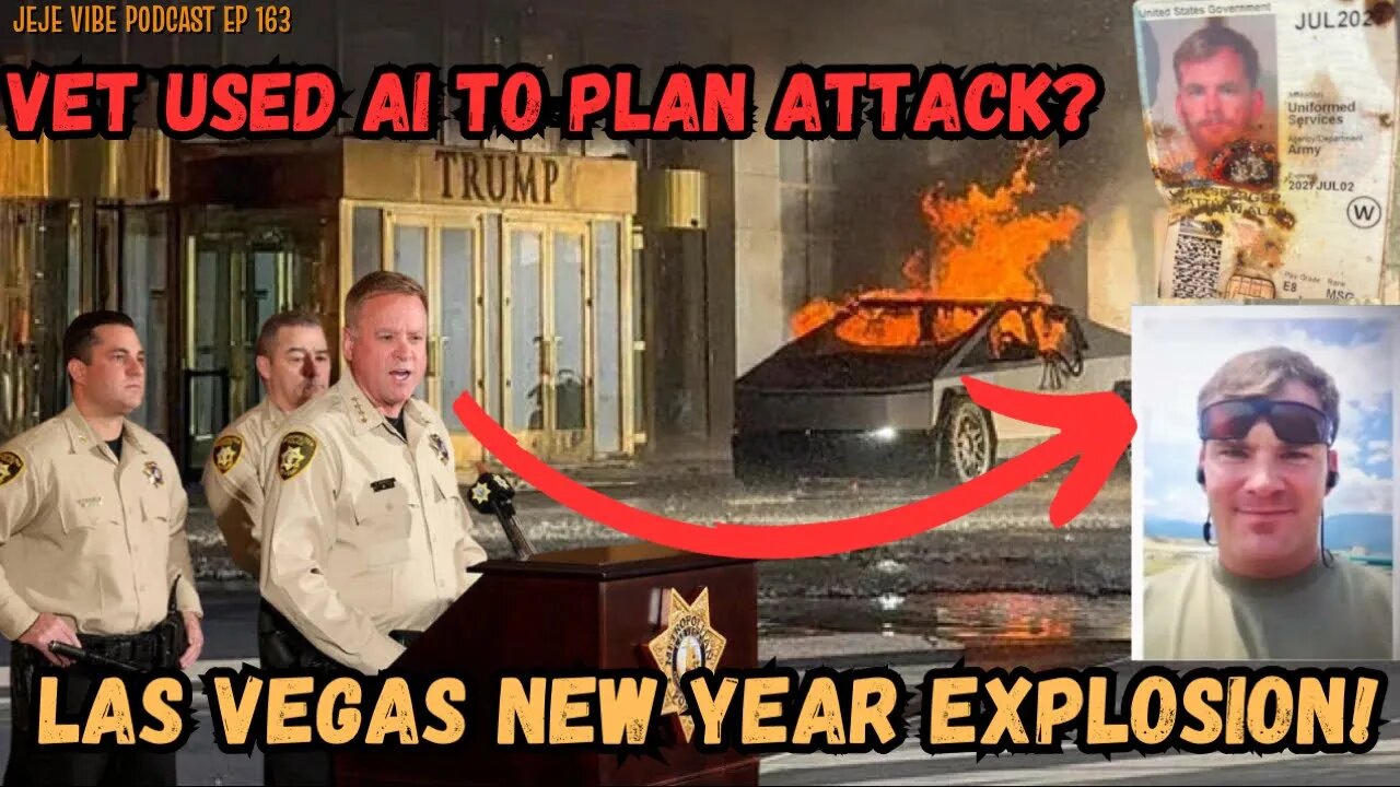 New Year’s Day Chaos: Was ChatGPT Used to Plan Las Vegas Attack? | JEJE VIBE EP 163