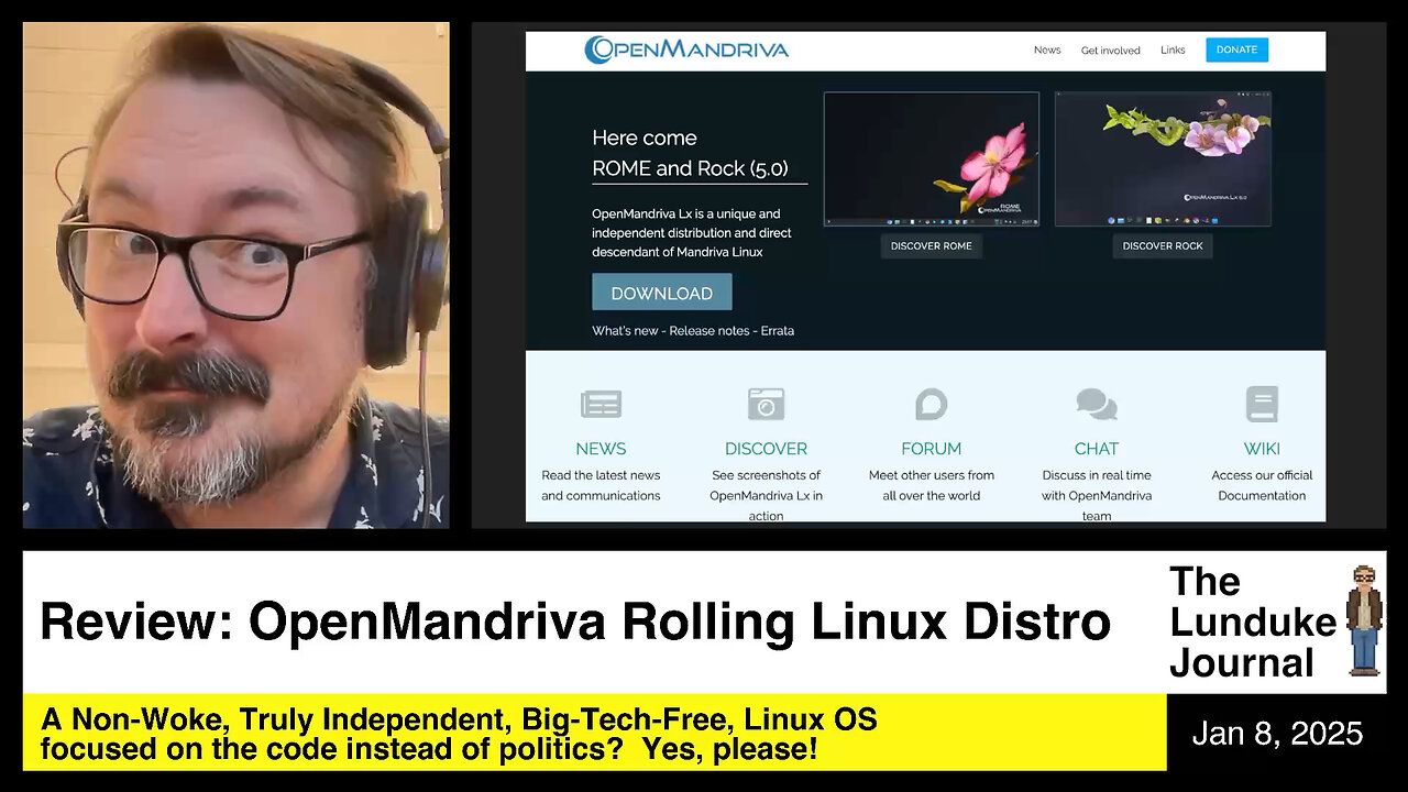 Review: OpenMandriva Rolling Linux Distro