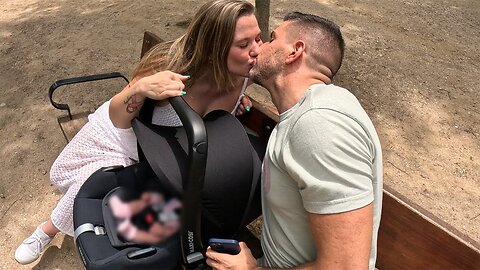 Kissing Pregnant Mom in Public GONE HOME!