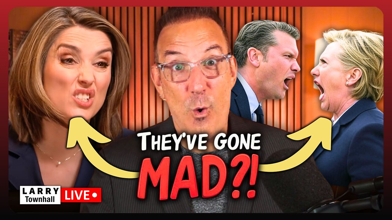 🚨 Margaret Brennan OWNED! Hillary SLAMMED By Hegseth! | LARRY Live!