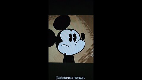 Mickey mouse cartoon surprise