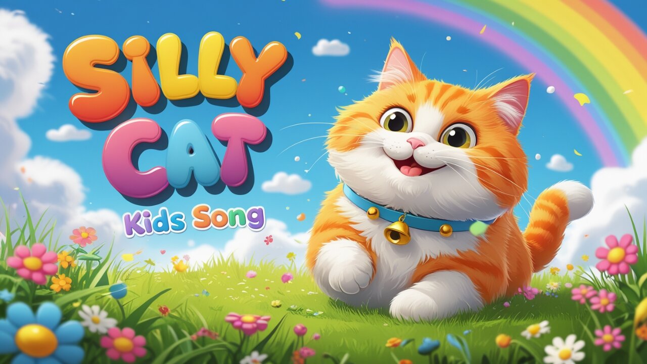 Silly Cat | Kids Song 🎵😂