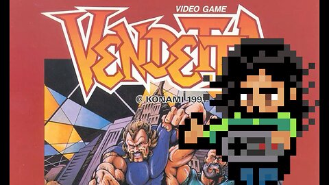 Vendetta 1991 Arcade Playthrough.
