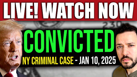 LIVE: Watch Trump Sentencing in NY Criminal Case