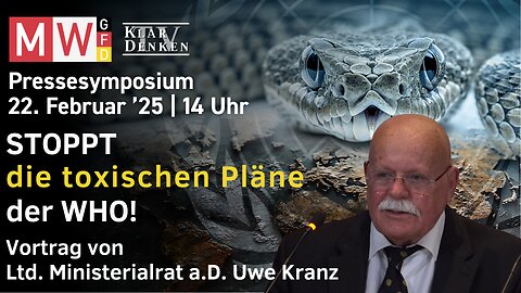 Uwe Kranz - The Big Picture: Die WHO im Kontext der großen globalen Agenda