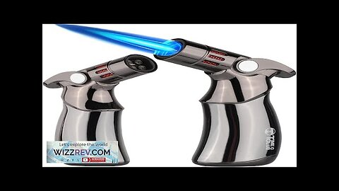 Butane Torch Premium 4 Flame Big Kitchen Torch Lighters with Adjustable Refillable Review