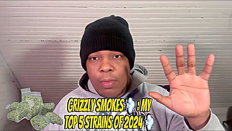 Grizzly Smokes 💨 : My Top 5 Strains of 2024 💨